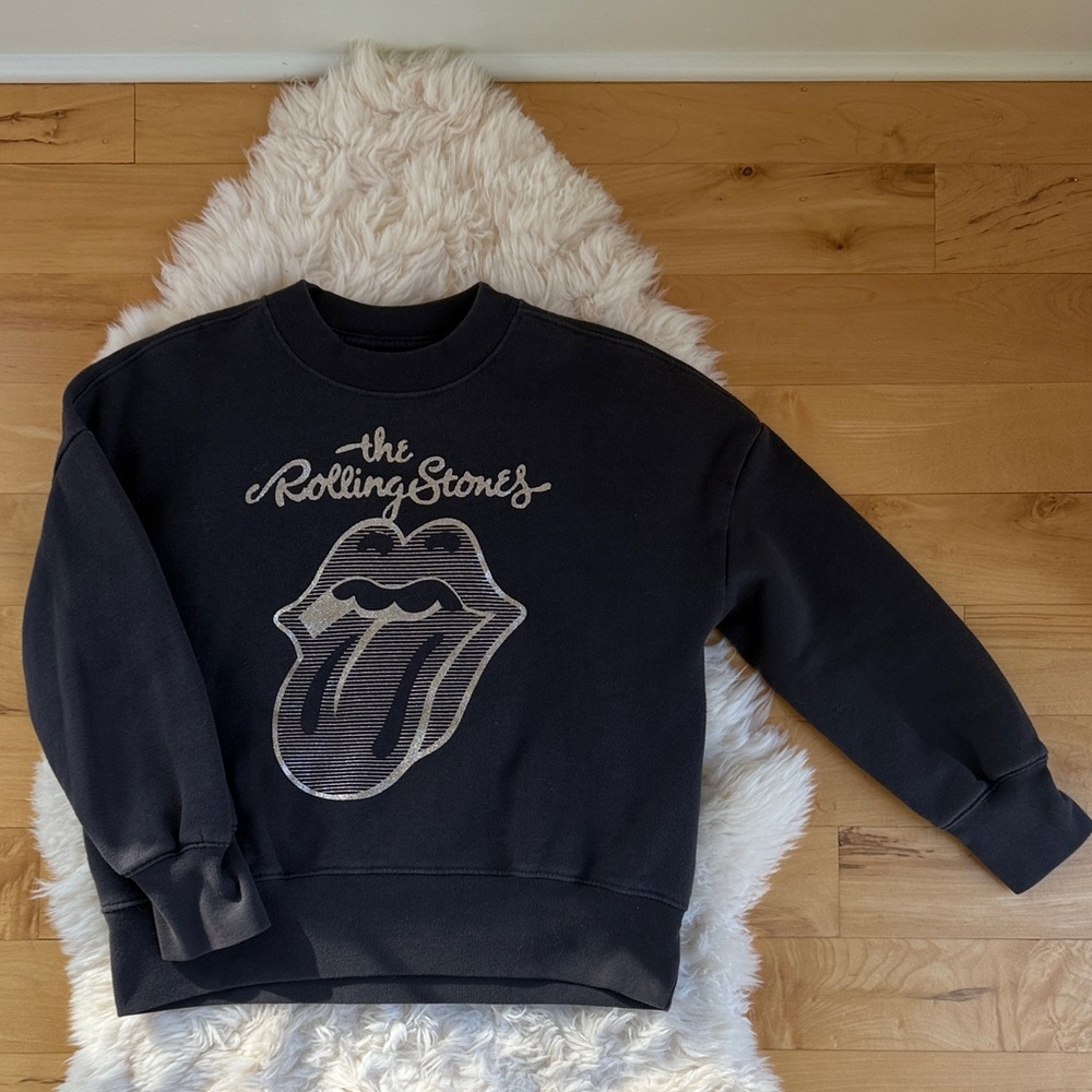 Abercrombie, The Rolling Stones Crewneck Sweatshirt, size 9/10